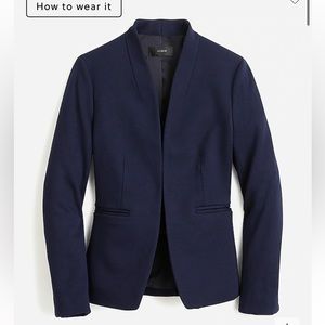 J.Crew Going Out Blazer Size 0 Navy